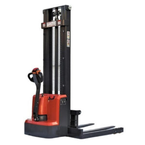 Majorlift Full Electric Straddle Stacker, 2,645 lbs Cap, 118” Lift, MS26-138