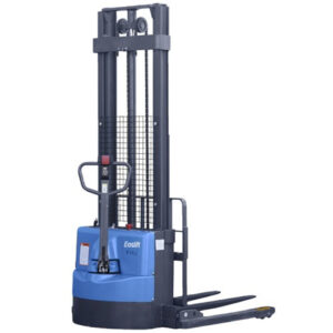 EOSlift Full Electric Pallet Stacker, Cap 3300 Lbs, 142" Lift, T15J